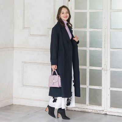 テーラードカラーコート | Viaggio Blu (Women)/ビアッジョ