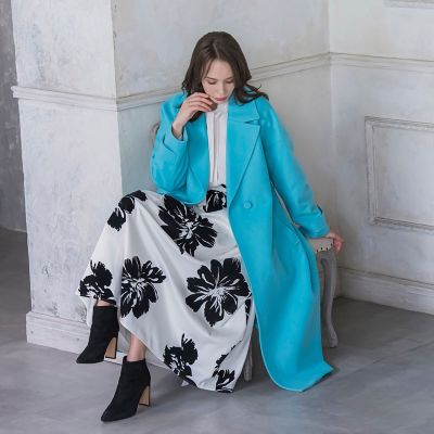 ＜Viaggio Blu (Women)＞テーラードカラーコート