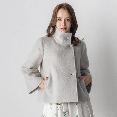 シャギーショートコート | Viaggio Blu (Women)/ビアッジョブルー