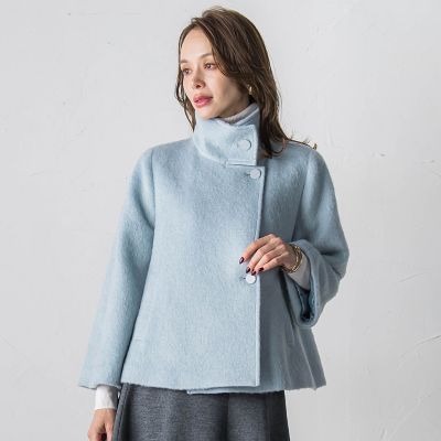 ＜Viaggio Blu (Women)＞シャギーショートコート