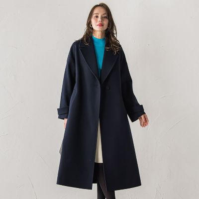 テーラードカラーコート | Viaggio Blu (Women)/ビアッジョブルー