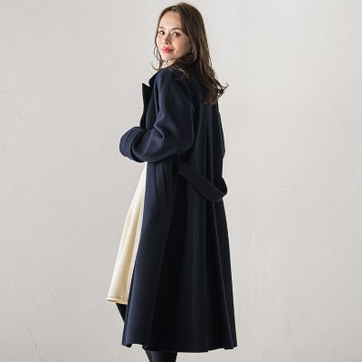 テーラードカラーコート | Viaggio Blu (Women)/ビアッジョブルー