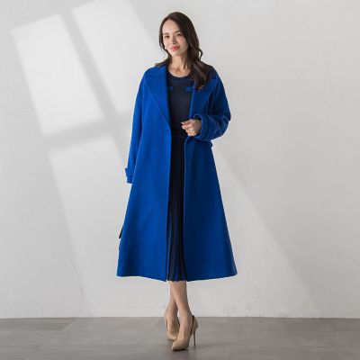 新品 タグ付き ビアッジョブルー コート テーラードカラーコート | Viaggio Blu (Women)/ビアッジョブルー