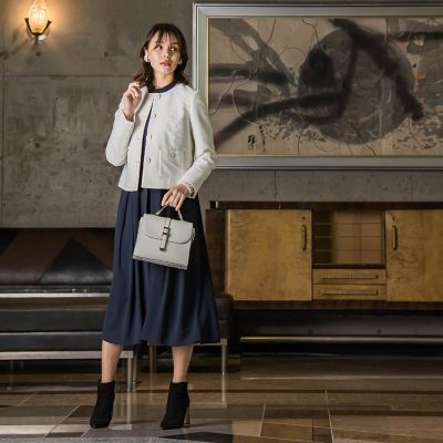 カラースラブツィードジャケット | Viaggio Blu (Women