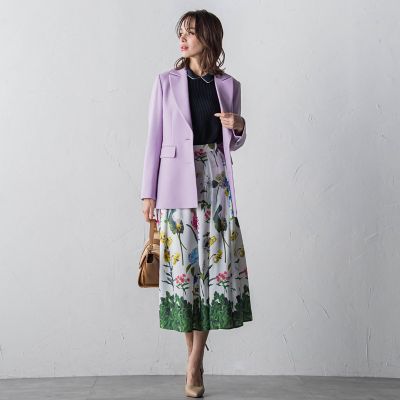 カルテッドミックスツィードジャケット≪手洗い可能≫ | Viaggio