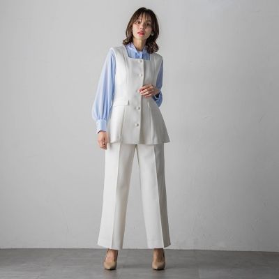 カルテッドミックスツィードジレ≪手洗い可能≫ | Viaggio Blu (Women