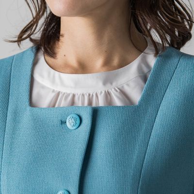カルテッドミックスツィードジレ≪手洗い可能≫ | Viaggio Blu (Women