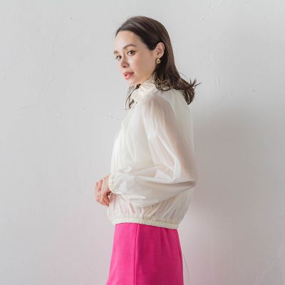 シアーナイロンブルゾン≪手洗い可能≫ | Viaggio Blu (Women