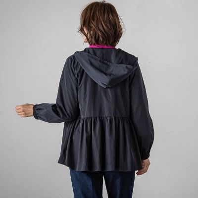 ペプラムマウンテンパーカー≪洗濯機で洗える≫ | Viaggio Blu (Women