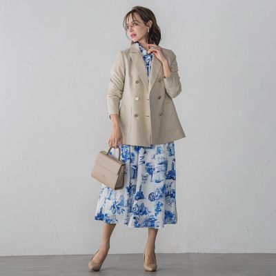 リネティーダブルジャケット≪手洗い可能≫
