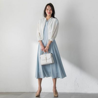 フリルシアーブルゾン | Viaggio Blu (Women)/ビアッジョブルー | 三越