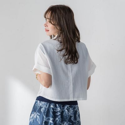 シアーショートジャケット