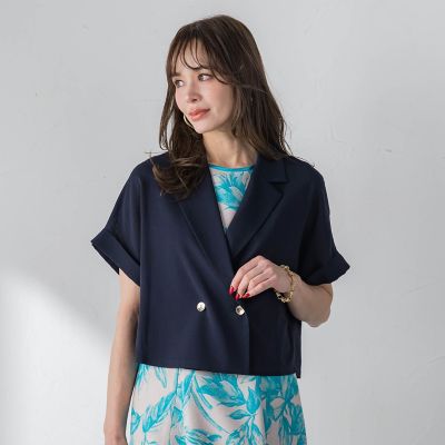 シアーショートジャケット
