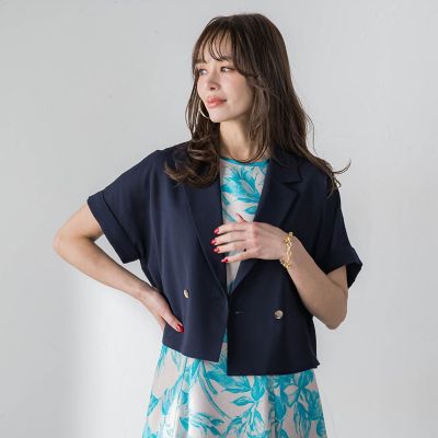 シアーショートジャケット