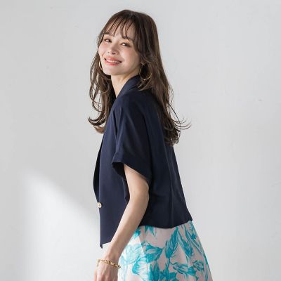シアーショートジャケット