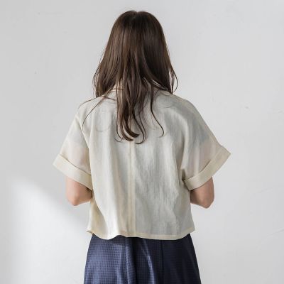 シアーショートジャケット