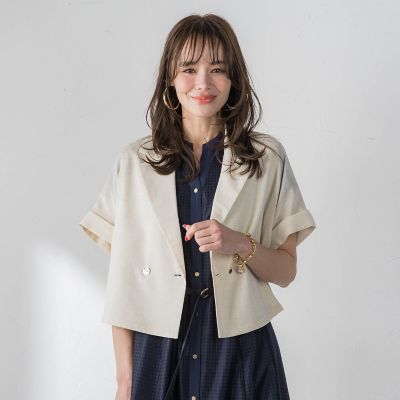 シアーショートジャケット