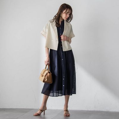 シアーショートジャケット