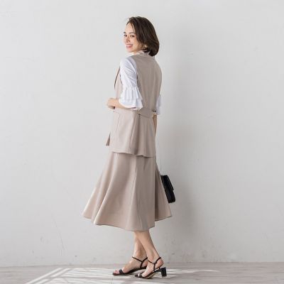 【ＷＥＢ別注】　シールズトリコットタックスリーブカットソー≪洗濯機で洗える≫