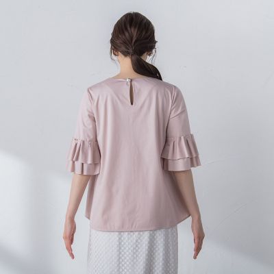 【ＷＥＢ別注】　シールズトリコットタックスリーブカットソー≪洗濯機で洗える≫