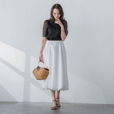 オパールドットハイネックプルオーバー≪手洗い可能≫