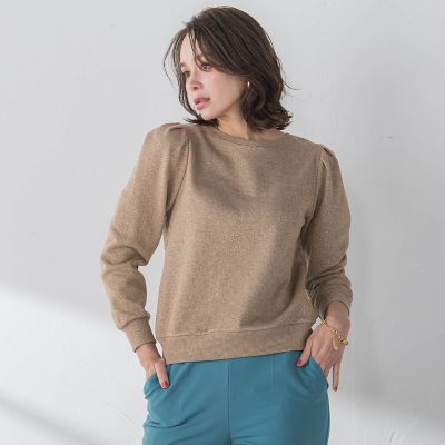 グリスター裏毛プルオーバー≪洗濯機で洗える≫