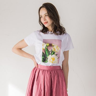 フォトプリントＴシャツ≪洗濯機で洗える≫