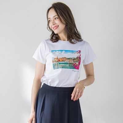 フォトプリントＴシャツ≪洗濯機で洗える≫