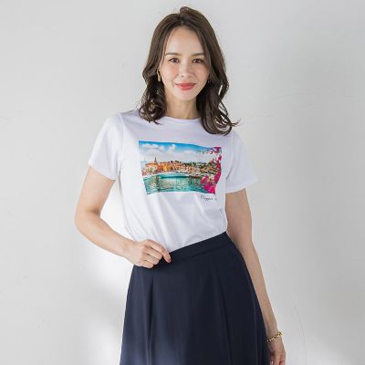 フォトプリントＴシャツ≪洗濯機で洗える≫