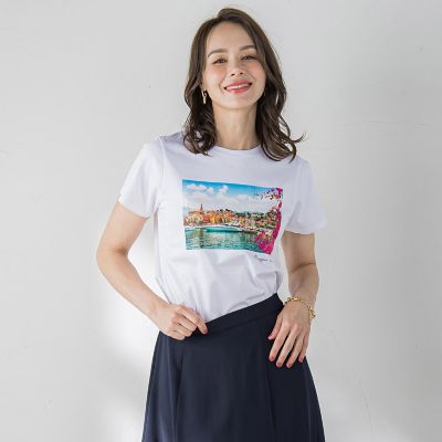 フォトプリントＴシャツ≪洗濯機で洗える≫