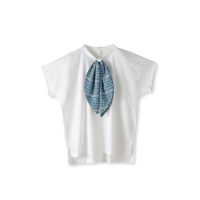 スカーフ付きカットソー≪洗濯機で洗える≫ | Viaggio Blu (Women