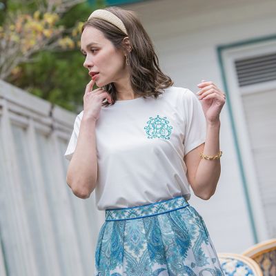 【ＷＥＢ限定】３５ｔｈ　Ａｎｎｉｖｅｒｓａｒｙロゴ刺繍Ｔシャツ≪洗濯機で洗える≫
