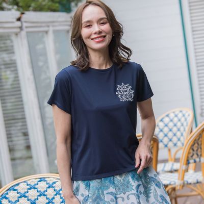 【ＷＥＢ限定】３５ｔｈ　Ａｎｎｉｖｅｒｓａｒｙロゴ刺繍Ｔシャツ≪洗濯機で洗える≫