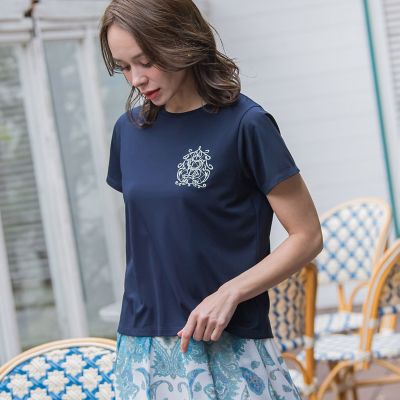 【ＷＥＢ限定】３５ｔｈ　Ａｎｎｉｖｅｒｓａｒｙロゴ刺繍Ｔシャツ≪洗濯機で洗える≫