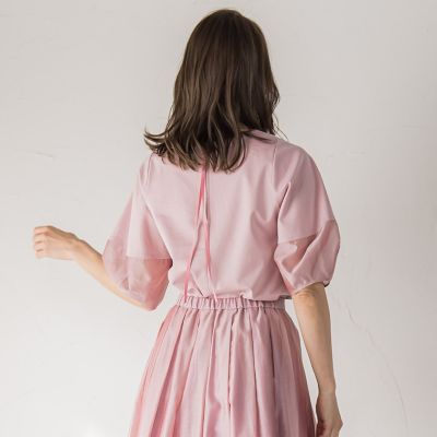 シアードッキングポンチカットソー≪洗濯機で洗える≫ | Viaggio Blu