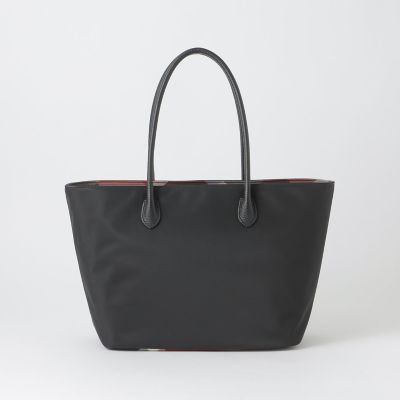 パーシャルクレストブリッジチェックナイロントート | BLUE LABEL