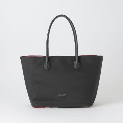 パーシャルクレストブリッジチェックナイロントート | BLUE LABEL