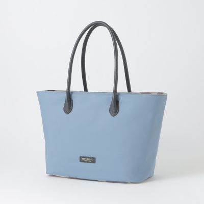 パーシャルクレストブリッジチェックナイロントート | BLUE LABEL
