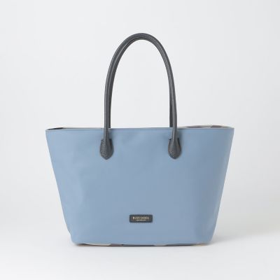 パーシャルクレストブリッジチェックナイロントート | BLUE LABEL