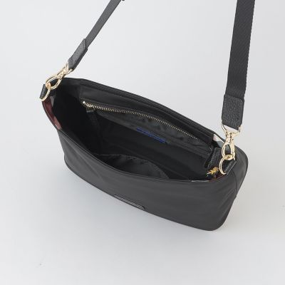 パーシャルクレストブリッジチェックナイロンワンショルダー | BLUE 