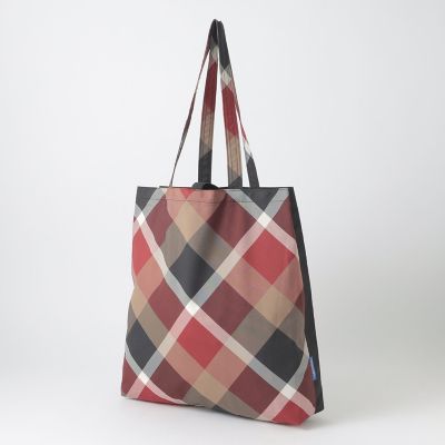 パーシャルクレストブリッジチェックエコバッグ | BLUE LABEL