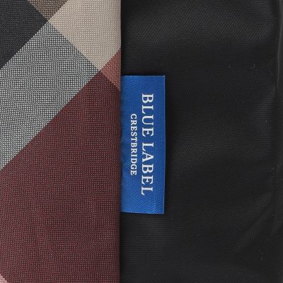 パーシャルクレストブリッジチェックエコバッグ | BLUE LABEL