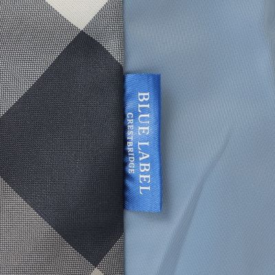 パーシャルクレストブリッジチェックエコバッグ | BLUE LABEL