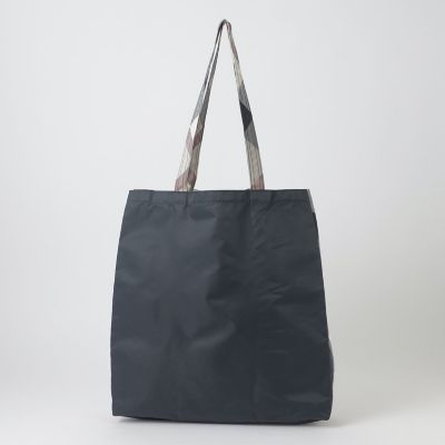 パーシャルクレストブリッジチェックエコバッグ | BLUE LABEL