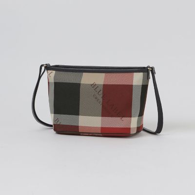 ＜BLUE LABEL CRESTBRIDGE (Women)＞クレストブリッジチェックロゴプリントミニショルダー