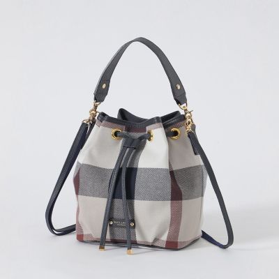 ＜BLUE LABEL CRESTBRIDGE (Women)＞クレストブリッジチェックキャンバスコロン