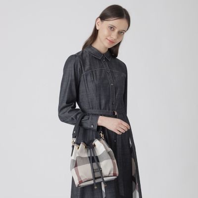 クレストブリッジチェックキャンバスコロン | BLUE LABEL CRESTBRIDGE