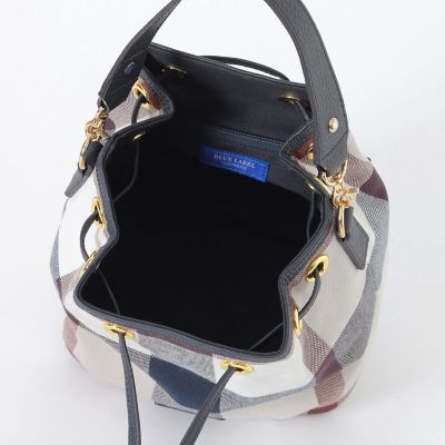 ❤️美品❤️可愛いです♪ブルーレーベルクレストブリッジ スカーフ付きコロンバッグ BLUE LABEL CRESTBRIDGE（ブルーレーベルクレストブリッジ）の