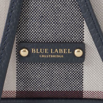 クレストブリッジチェックキャンバスコロン | BLUE LABEL CRESTBRIDGE