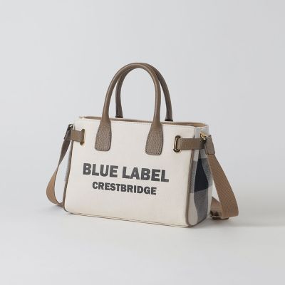 ロゴプリントハトメミドルトート | BLUE LABEL CRESTBRIDGE (Women